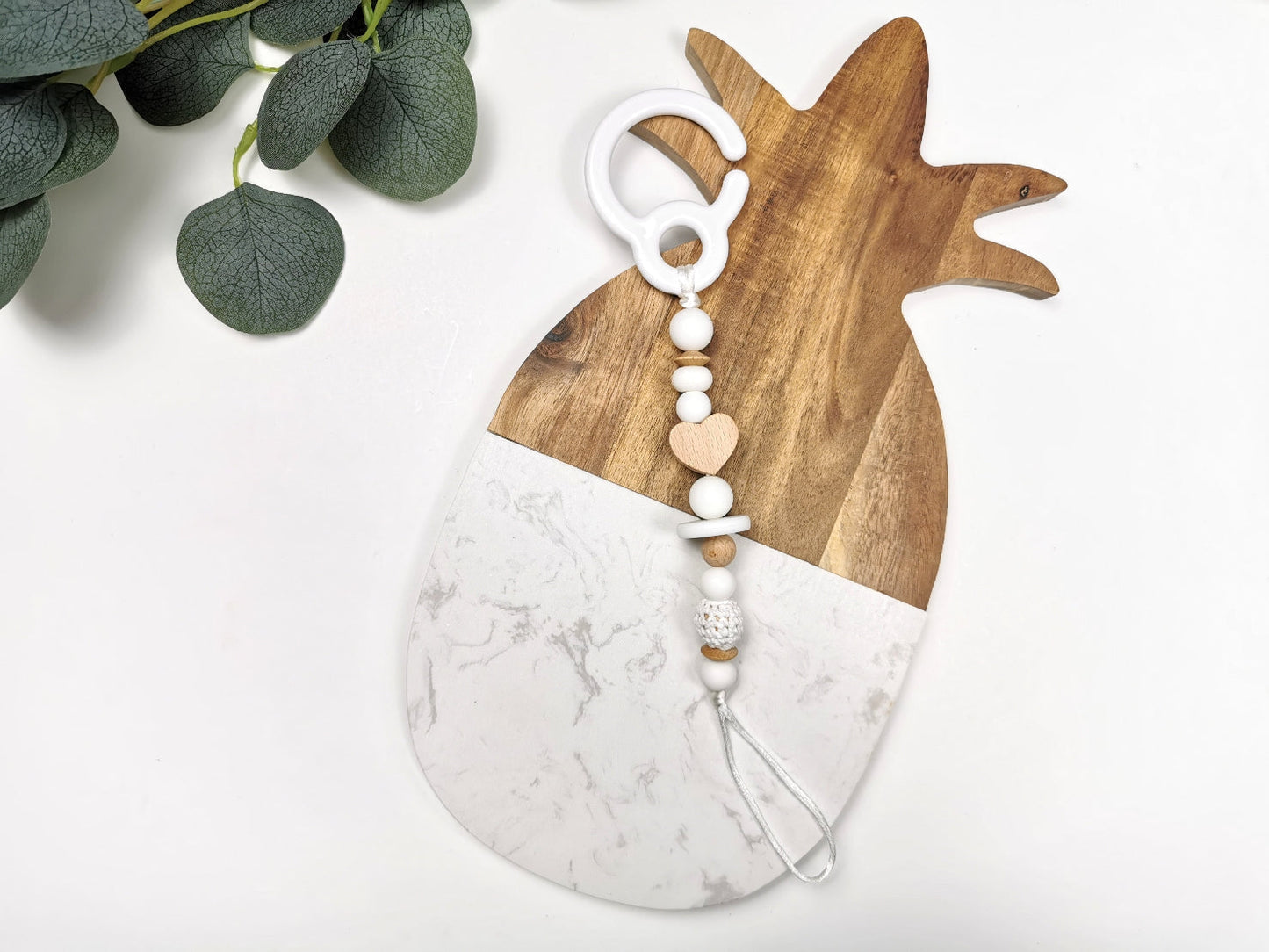 Accrocheur | Blanc & Bois