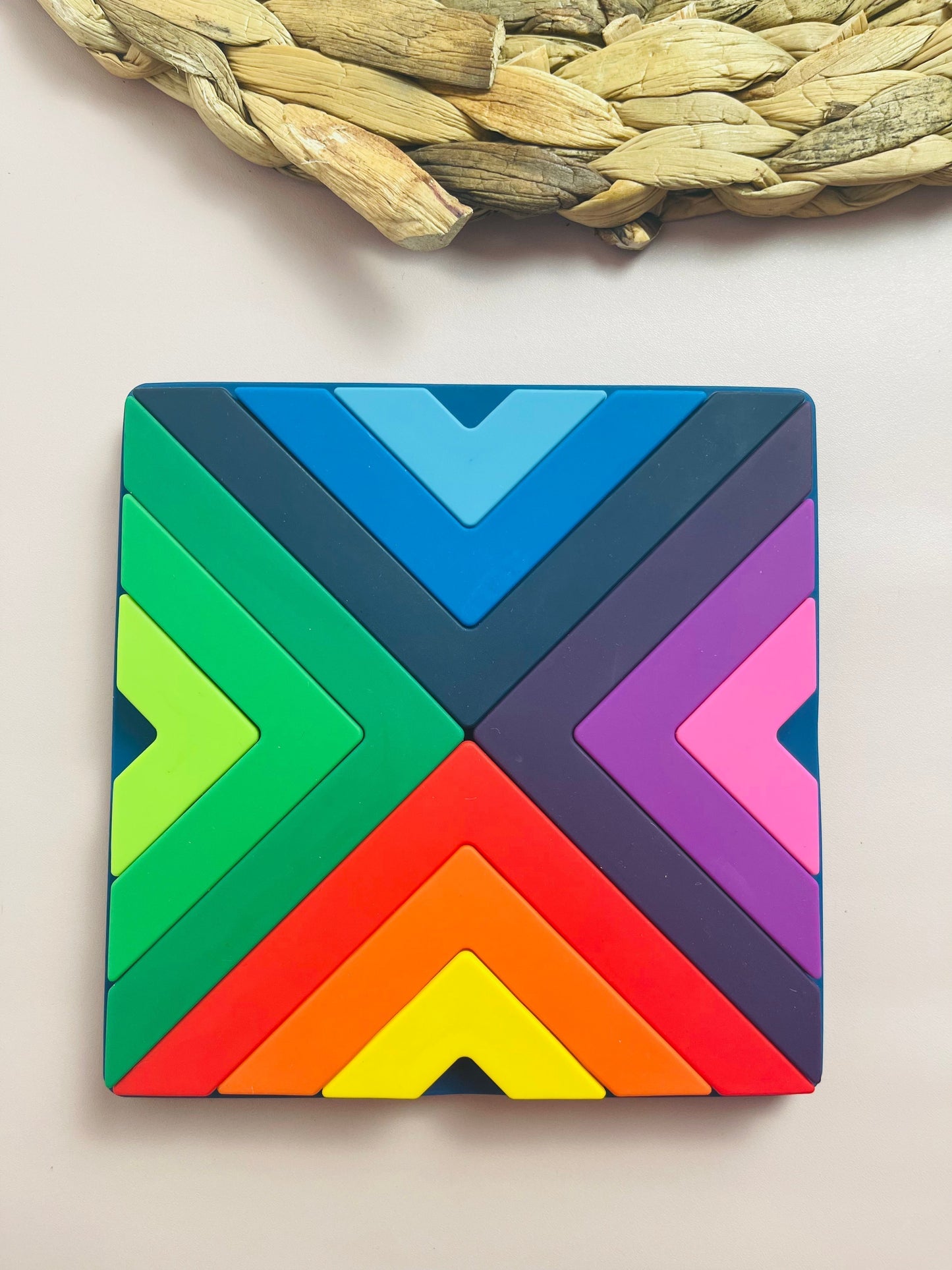 Puzzle En Silicone | Multicolore