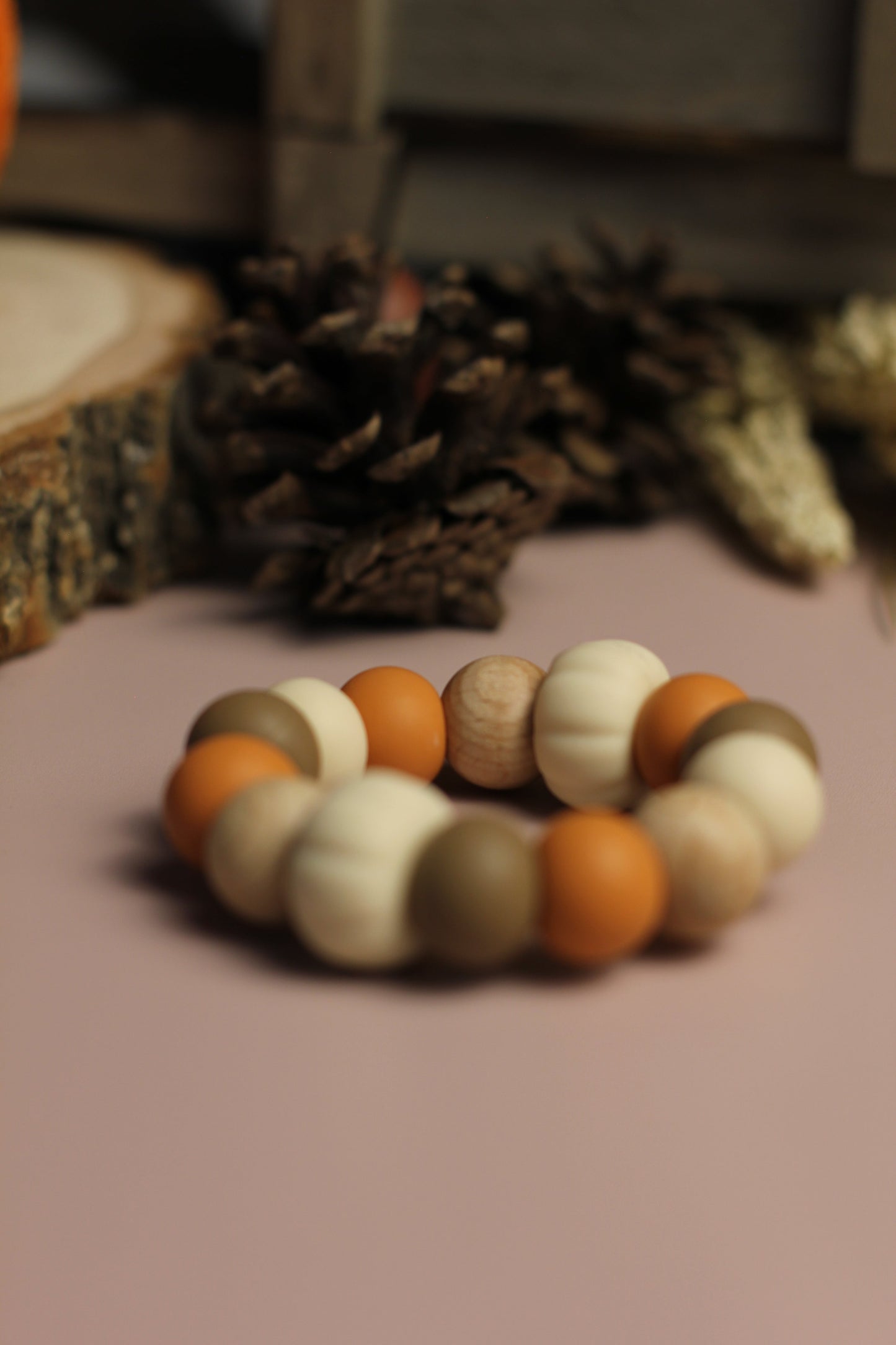 Anneau De Dentition | Citrouille Beige