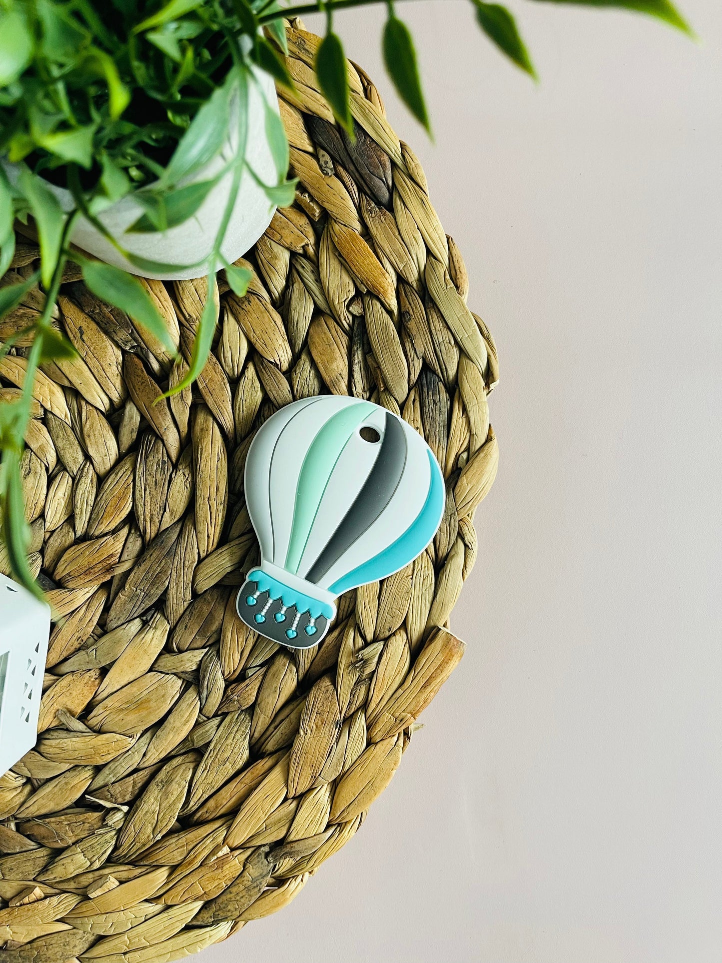 Jouet De Dentition | Montgolfière Menthe