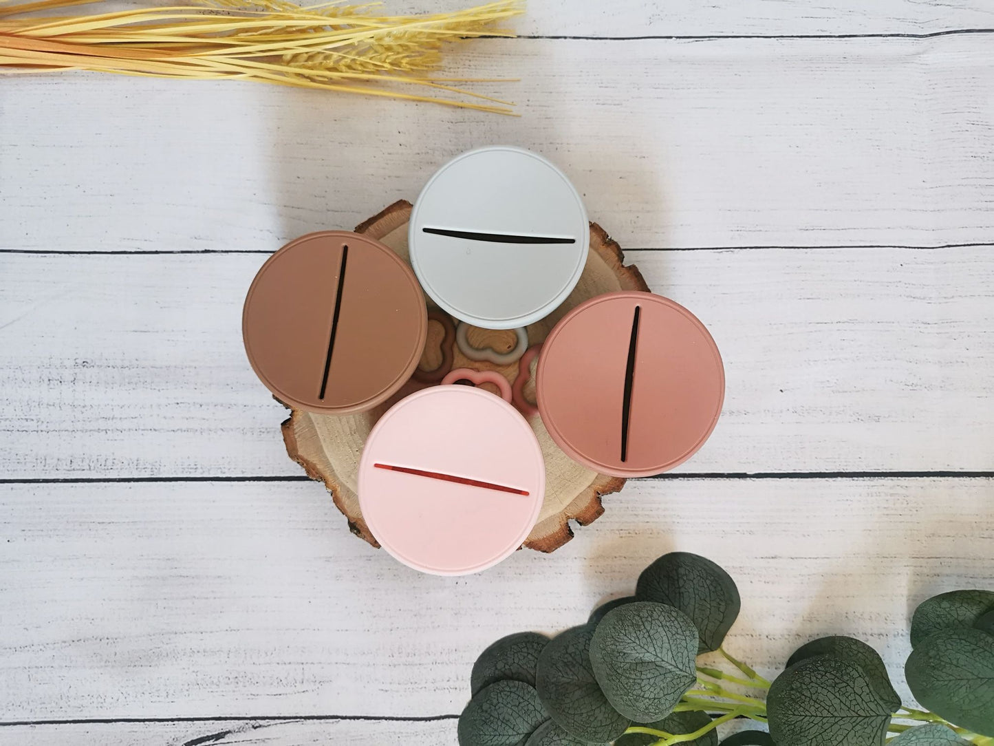 Couvercle Extensible En Silicone | Couleurs Rosées