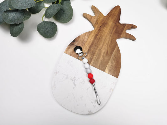 Attache-suce Mini | Rouge éclatant