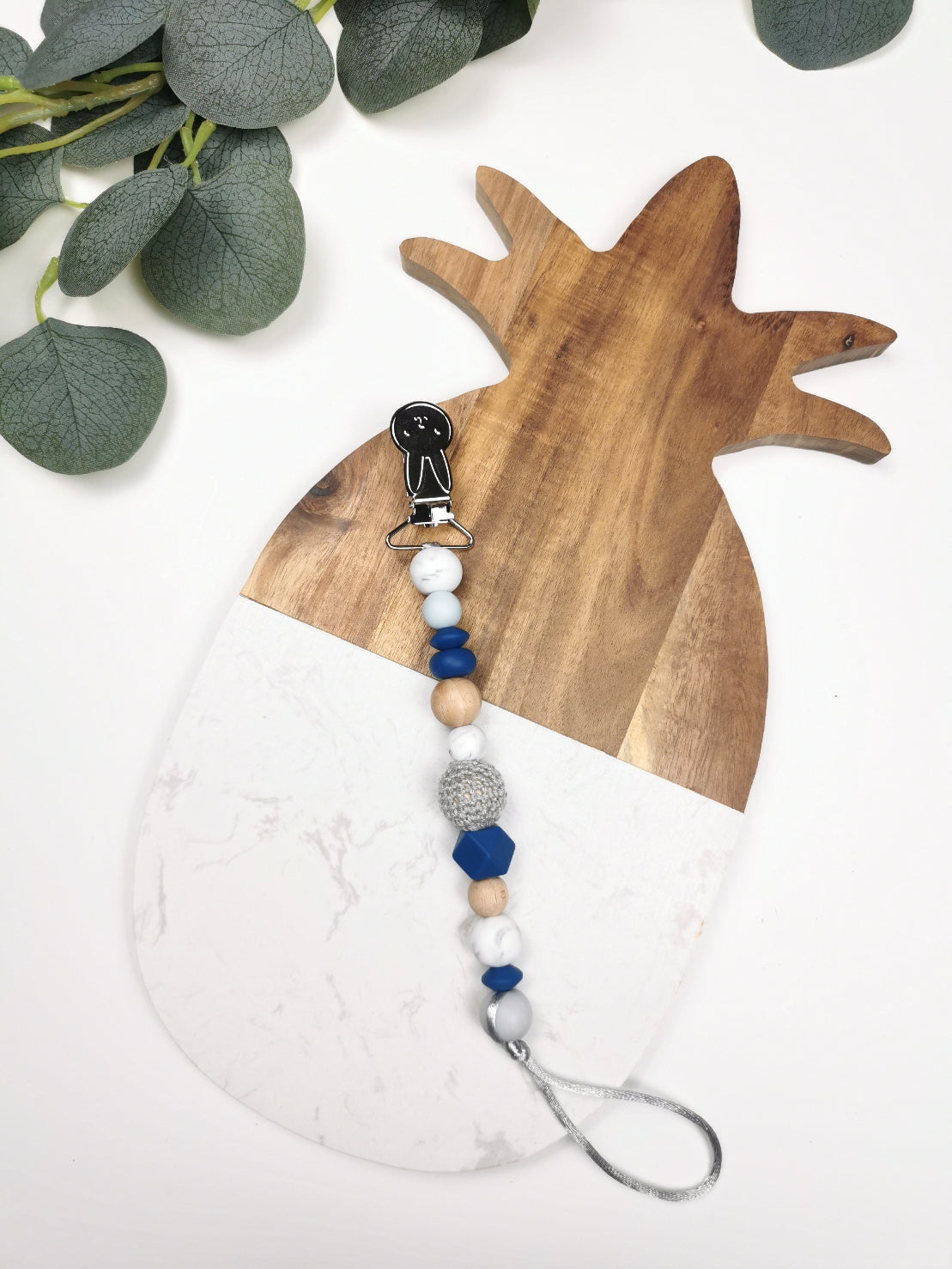 Lapin Coquin | Bleu, Gris & Bois