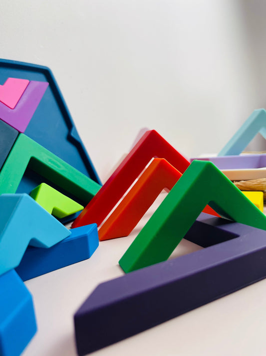 Puzzle En Silicone | Multicolore
