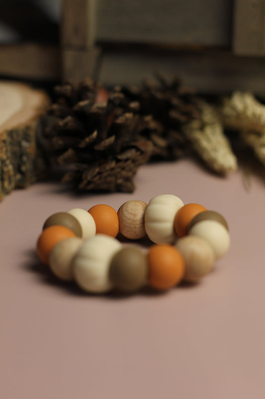 Anneau De Dentition | Citrouille Beige