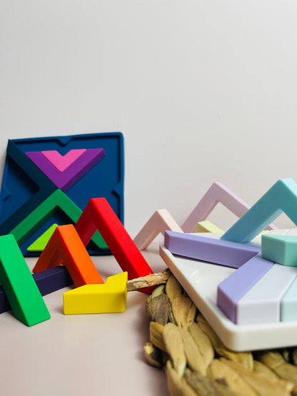Puzzle En Silicone | Pastel